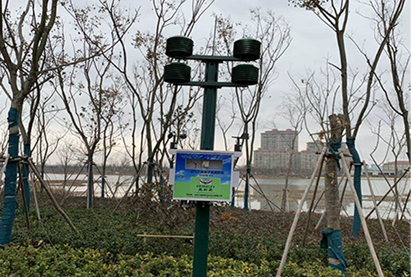 江蘇鹽城市南海公園生態(tài)環(huán)境監(jiān)測系統(tǒng)安裝案例